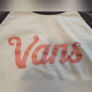 VANS 3/4 sleeve tee